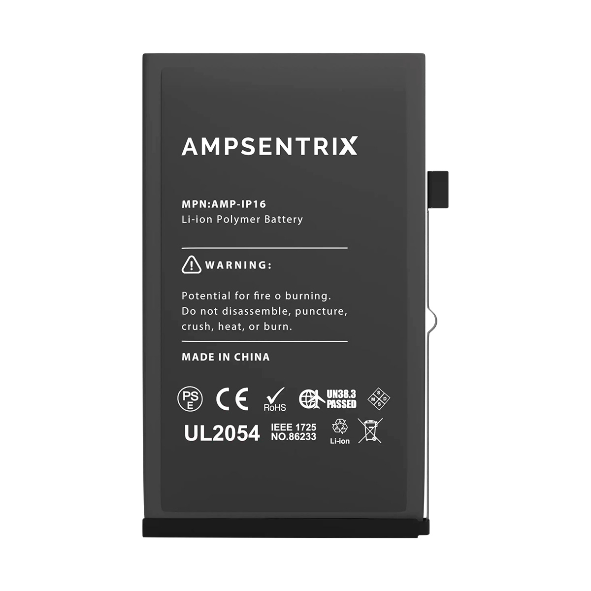 Bateria Ampsentrix Basic iPhone 16